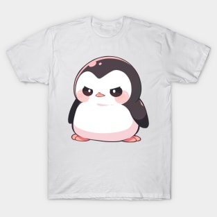 Chibi style blue penguin T-Shirt